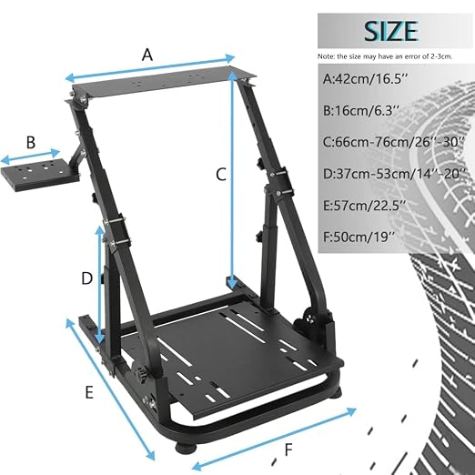Soporte para volante de simulador Supllueer stand-31 miniatura 4
