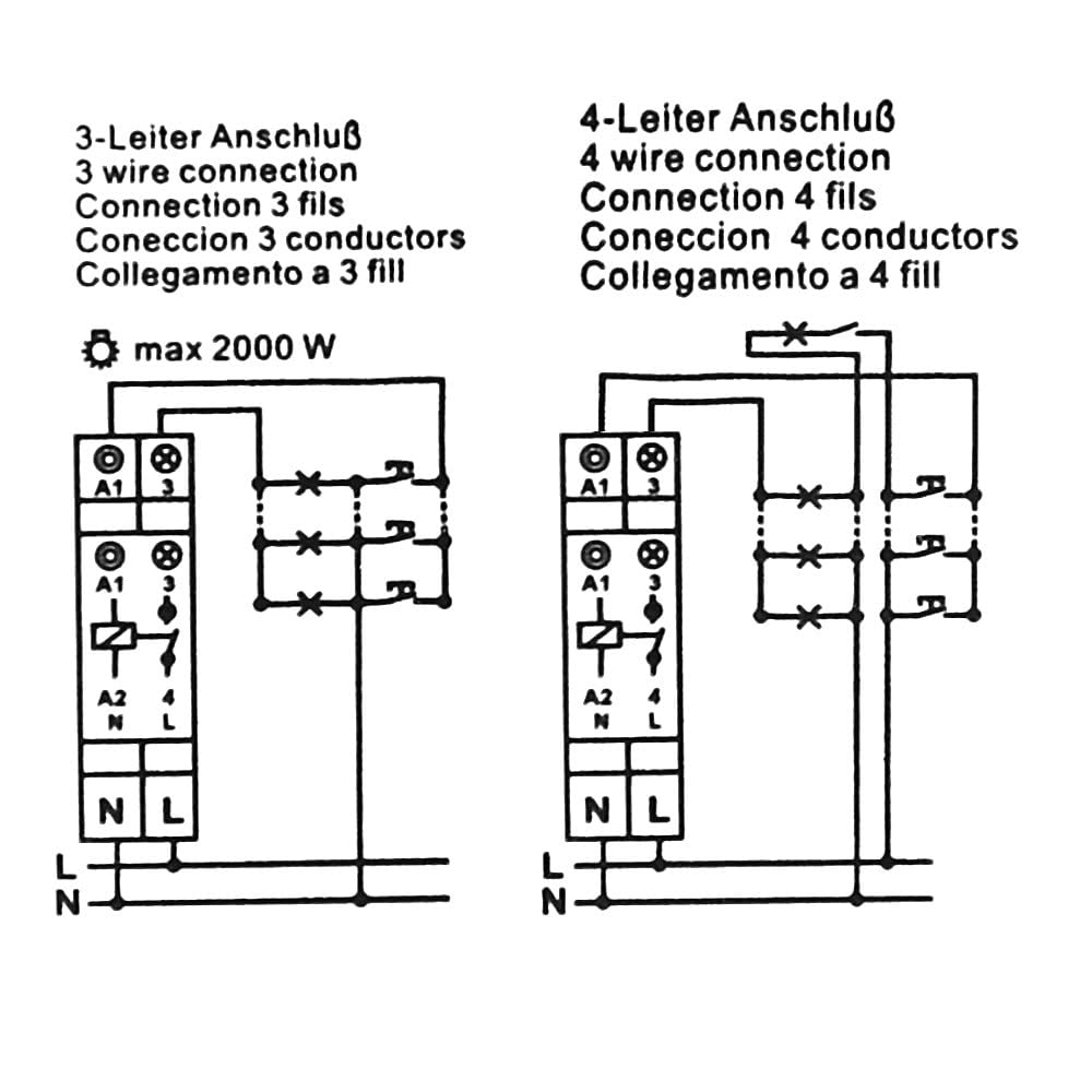 Eaton 101064 Treppenlichtzeitschalter Mit Vorwarnung