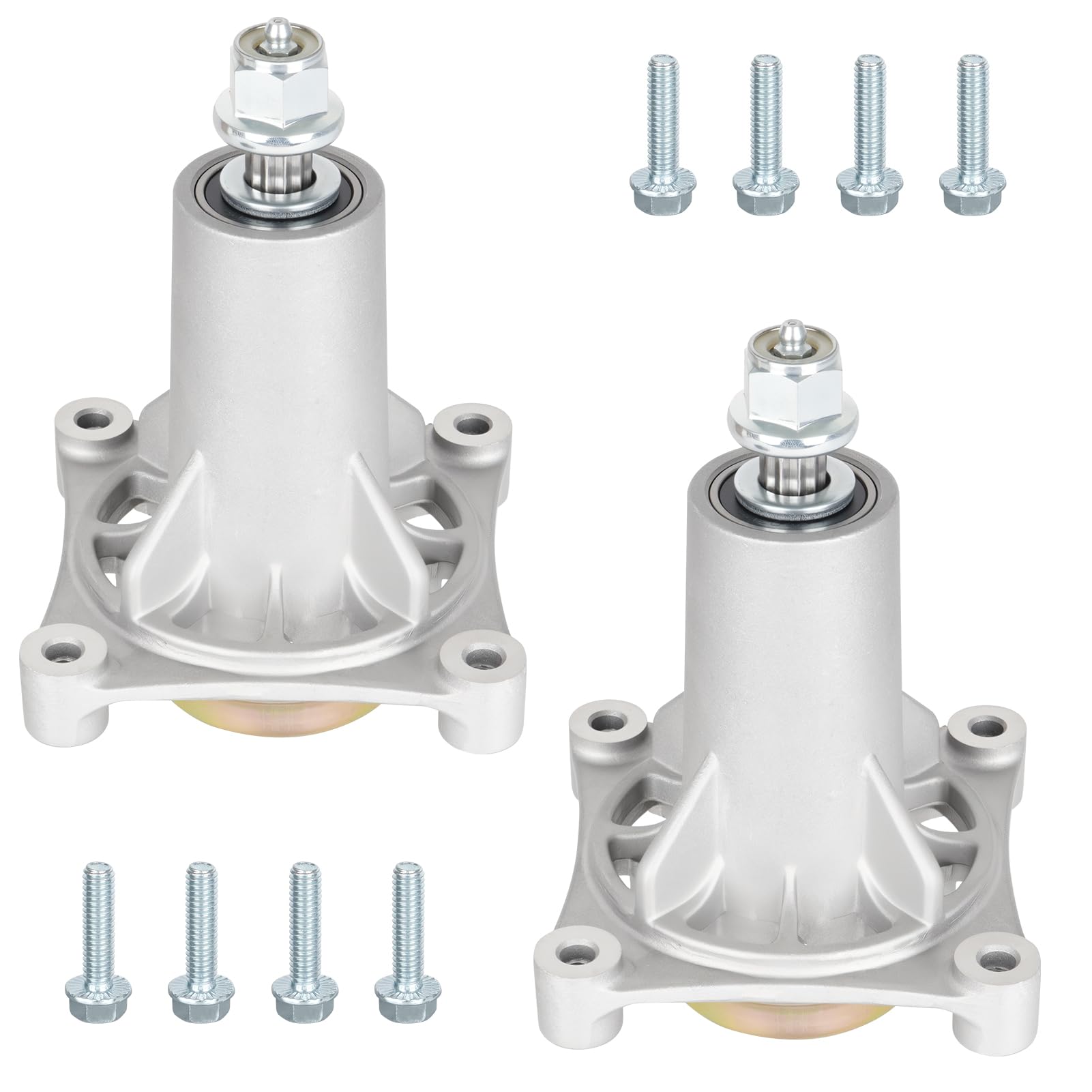 Jackma555 Conjunto de husillo de cubierta para AYP Husqvarna 46 50 pulgadas cubierta GT200 GTH 200 220 GTH250 GTV200 143651 532143651 paquete de 3
