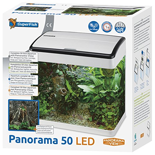 SuperFish Panorama Aquarium, Modell:P 35 Weiss