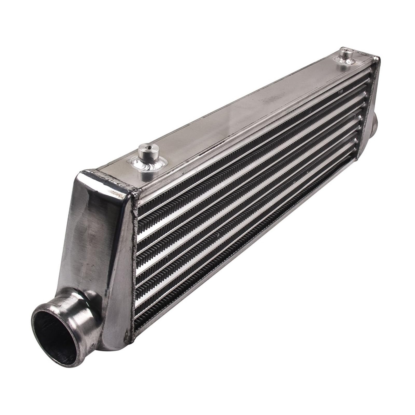 Heater Core Fit for Fit for Jetta Inlet 2.5" / 64mm Universal Intercooler 27''x7''x2.5 Tube & Fin