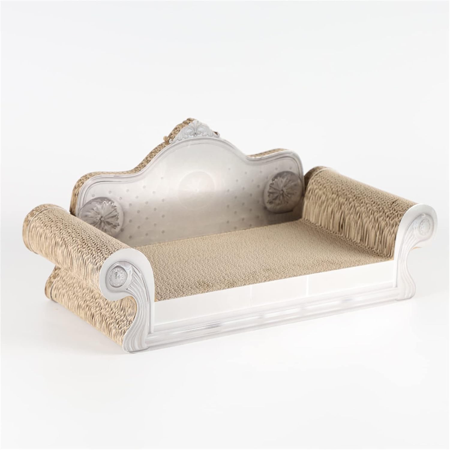 Cardboard Cat Scratcher Bed Sofa Shape Scratcher, Cat