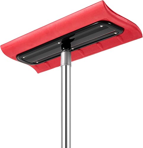 Snow Roof Rake 20ft Reach 15.75"x6.5" EVA Foam Adjustable Pole