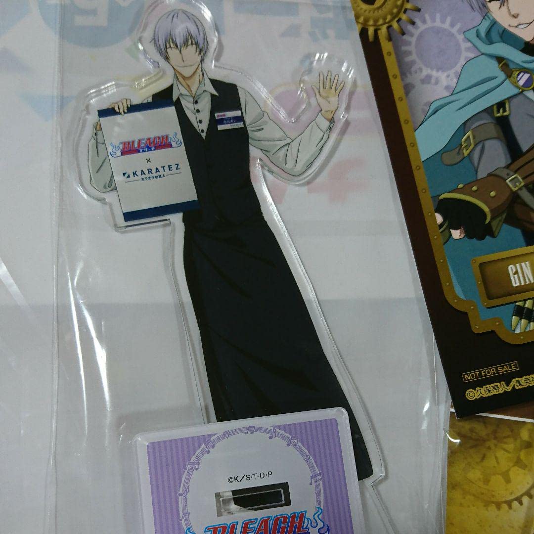 BLEACH 市丸ギン カラオケの鉄人 アクリルスタンド カラ鉄 カラオケ Amazon.co.jp: BLEACH 市丸ギン カラオケの鉄人 アクリルスタンド 特典
