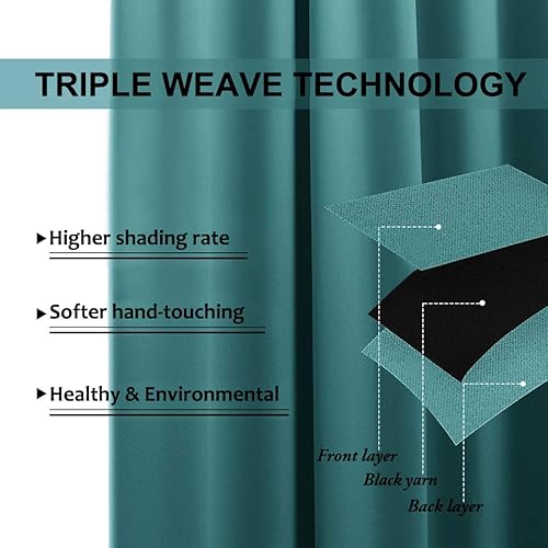 Vista 183 de NICETOWN - Cortina divisora que reduce el ruido para loft, habitación, sótano, hospital, clínica, laboratorio, cubículo, pantalla de privacidad