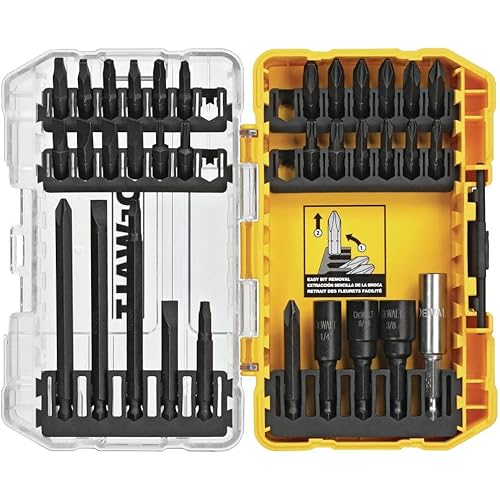 DEWALT Impact Driver, Screwdriver Bit Set, 34-Piece (DW2153)