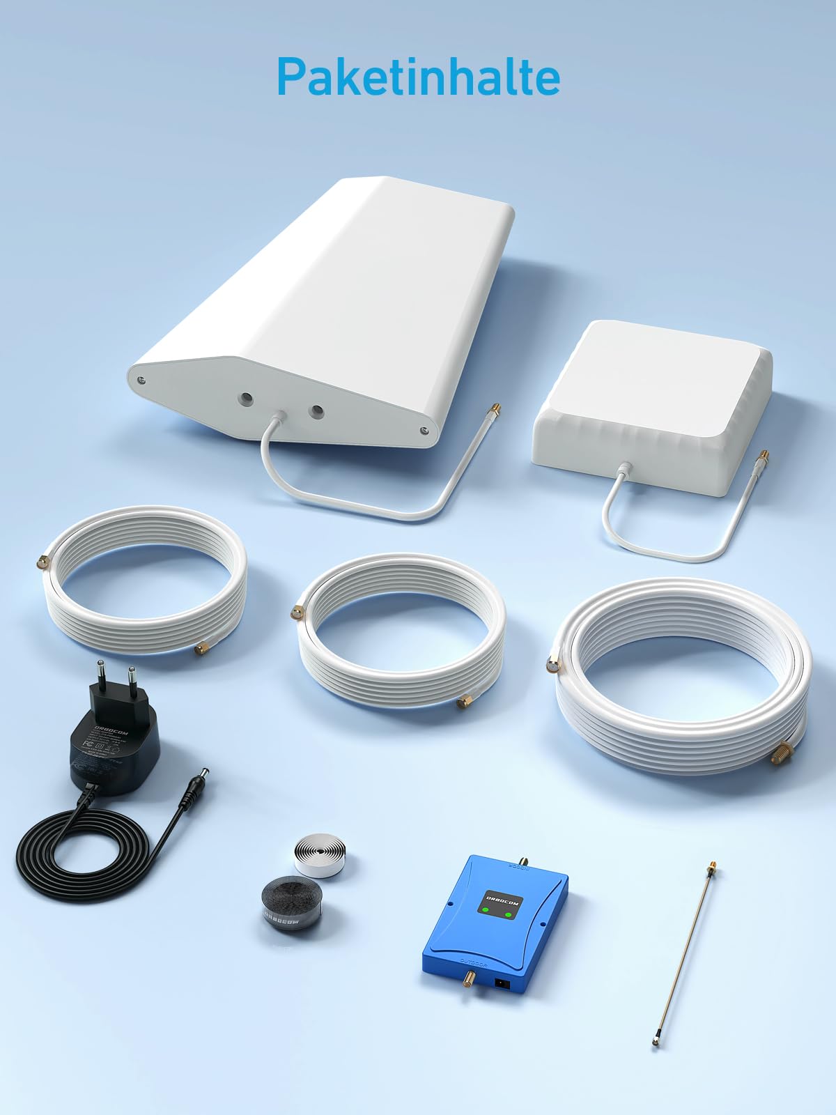 Handy Mobilfunk Signalverstärker 800/2600Mhz Bänder 20/7 5G 4G 3G GSM LTE Repeater für Home Office Mobilfunk Verstärker Unterstützt O2, T-Mobil Vodafone