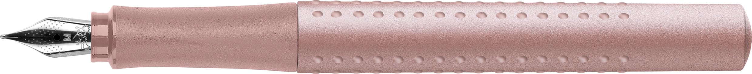 Faber-Castell Fountain pen Grip 2011 M pale rose, Multicolor - Image 3