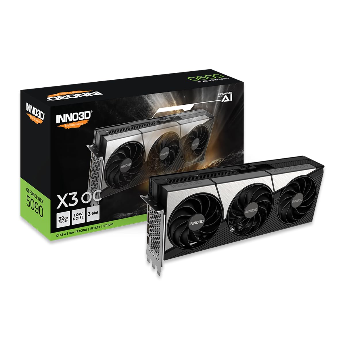Amazon | INNO3D GeForce RTX 5090 X3 OC N50903-32D7X-17593928