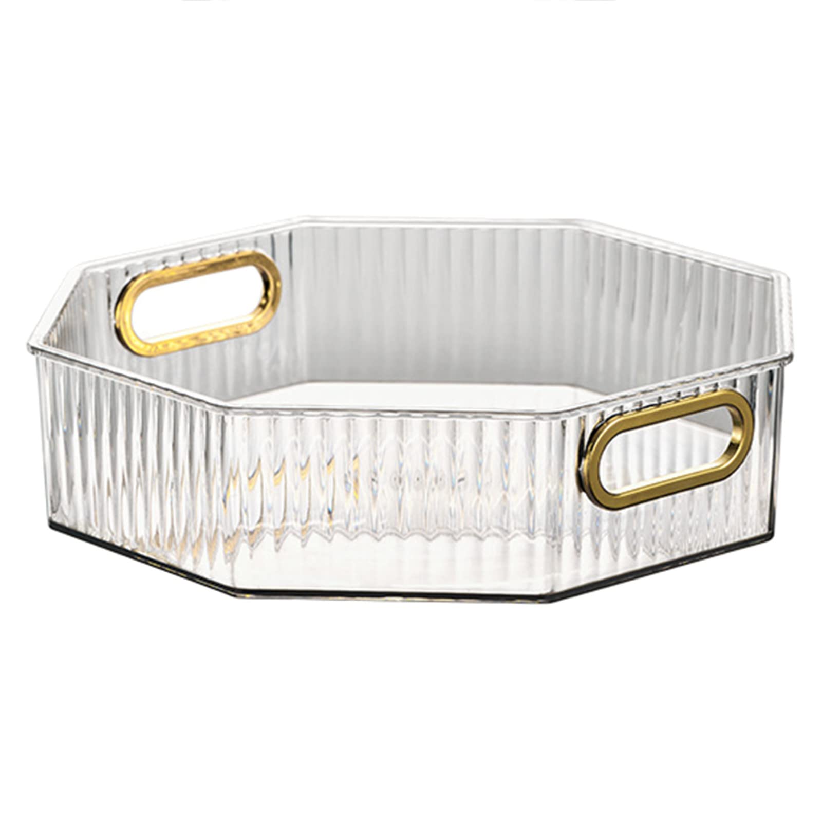 Kitchen Condiment Storage Rack Rotatable Spices Organizer Multifunctional Portable Fruit Storage Basket Cosmetic Box Turntable Cosmetic Box Organizer