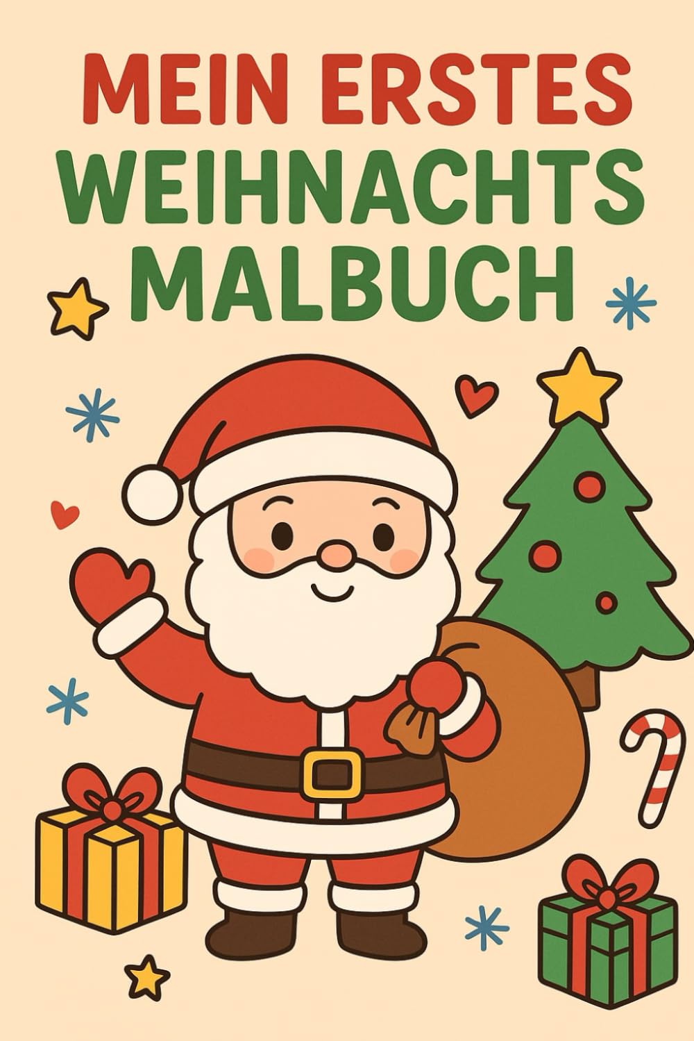 Mein erstes Weihnachtsmalbuch