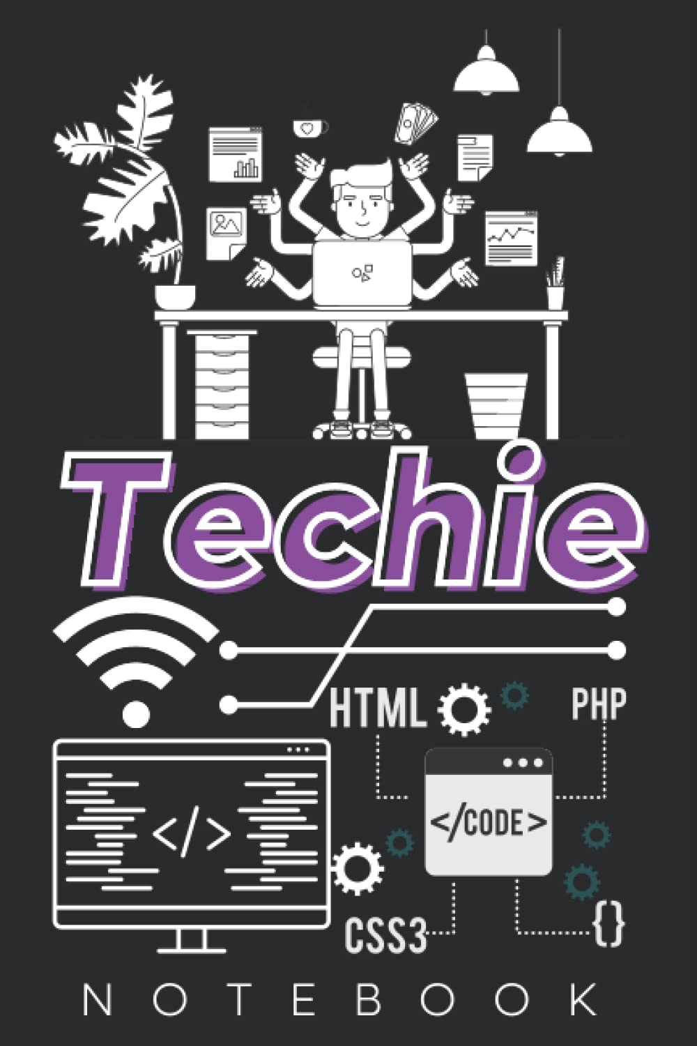 Techie Notebook: For Coding (Programming)