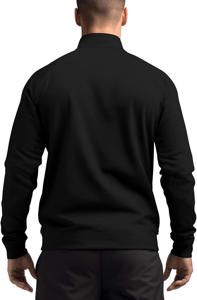 Amazon.com: Athletic Jacket Men Full Zip(Black,S) : Sports & Outdoors