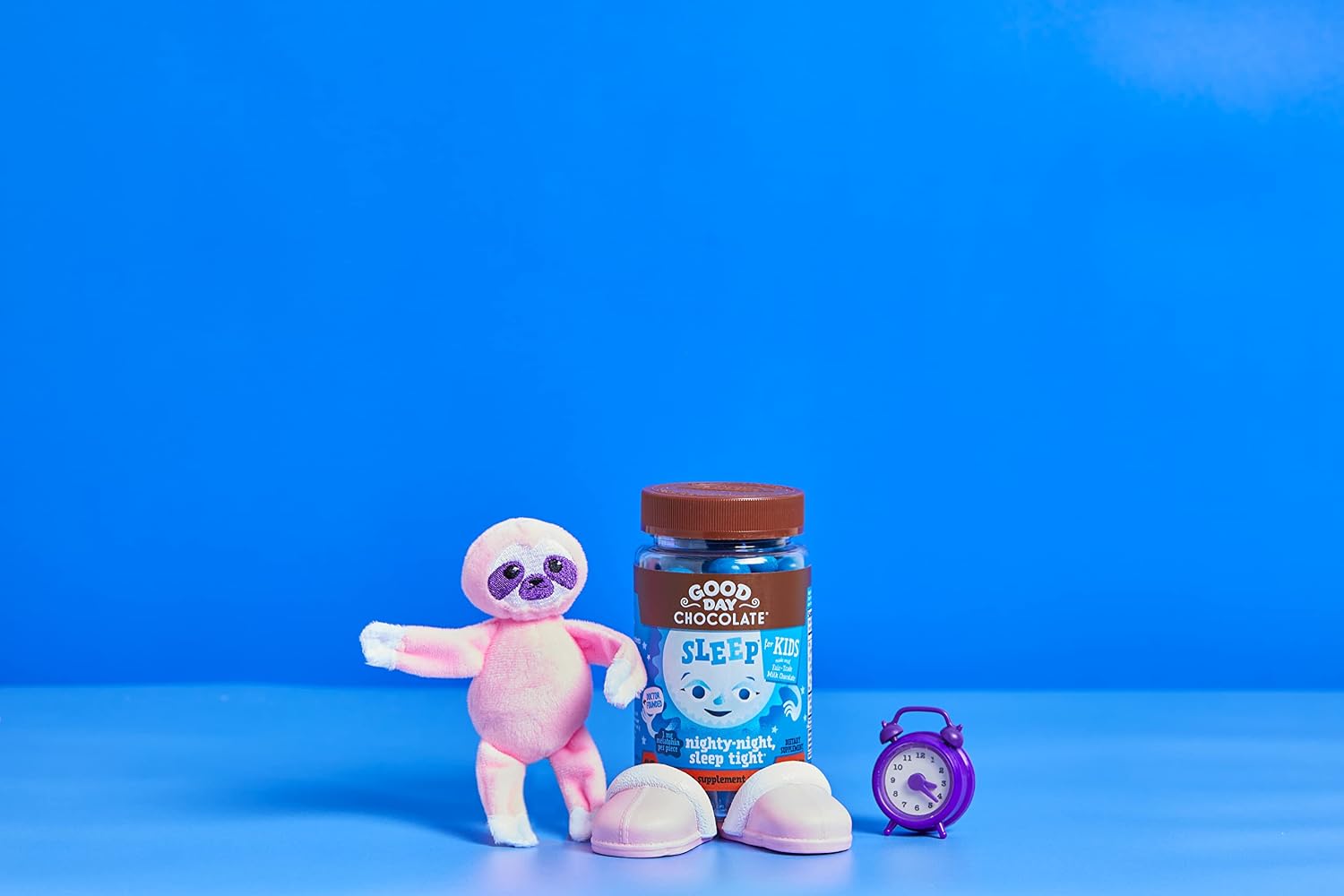 Good Day Chocolate Natural Melatonin for Kids, Sleep Supplement