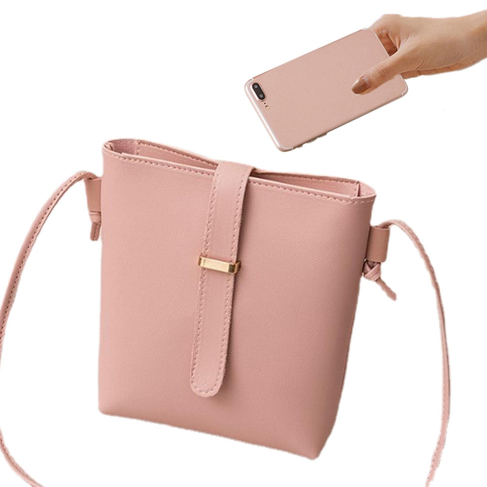 Daily Shoulder Hand Bag,PU Leather Small Purses for Women - Small