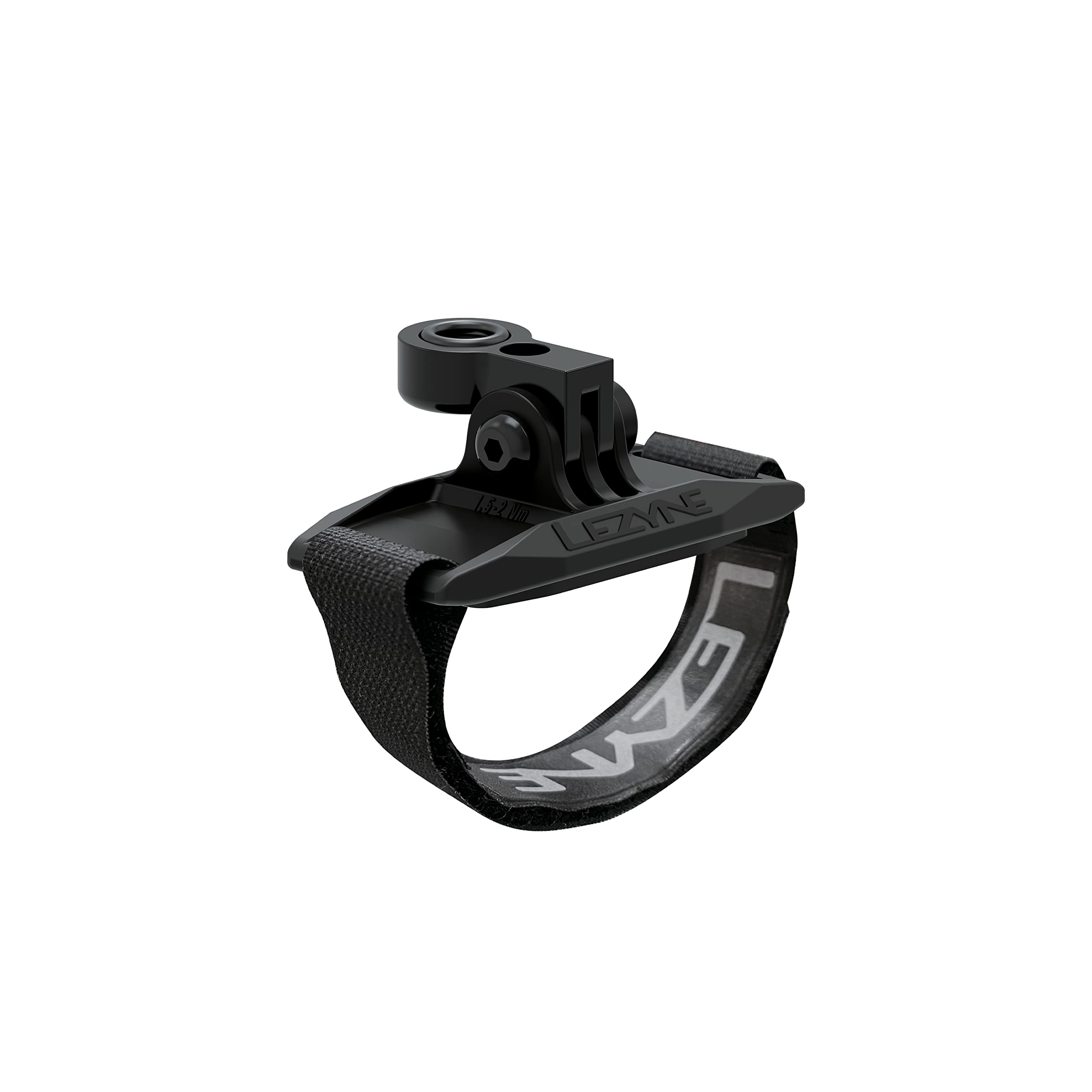 LEZYNE Supporto LED per casco da bicicletta, ottimale guida notturna, registrazione, facile da installare, versatile, durevole