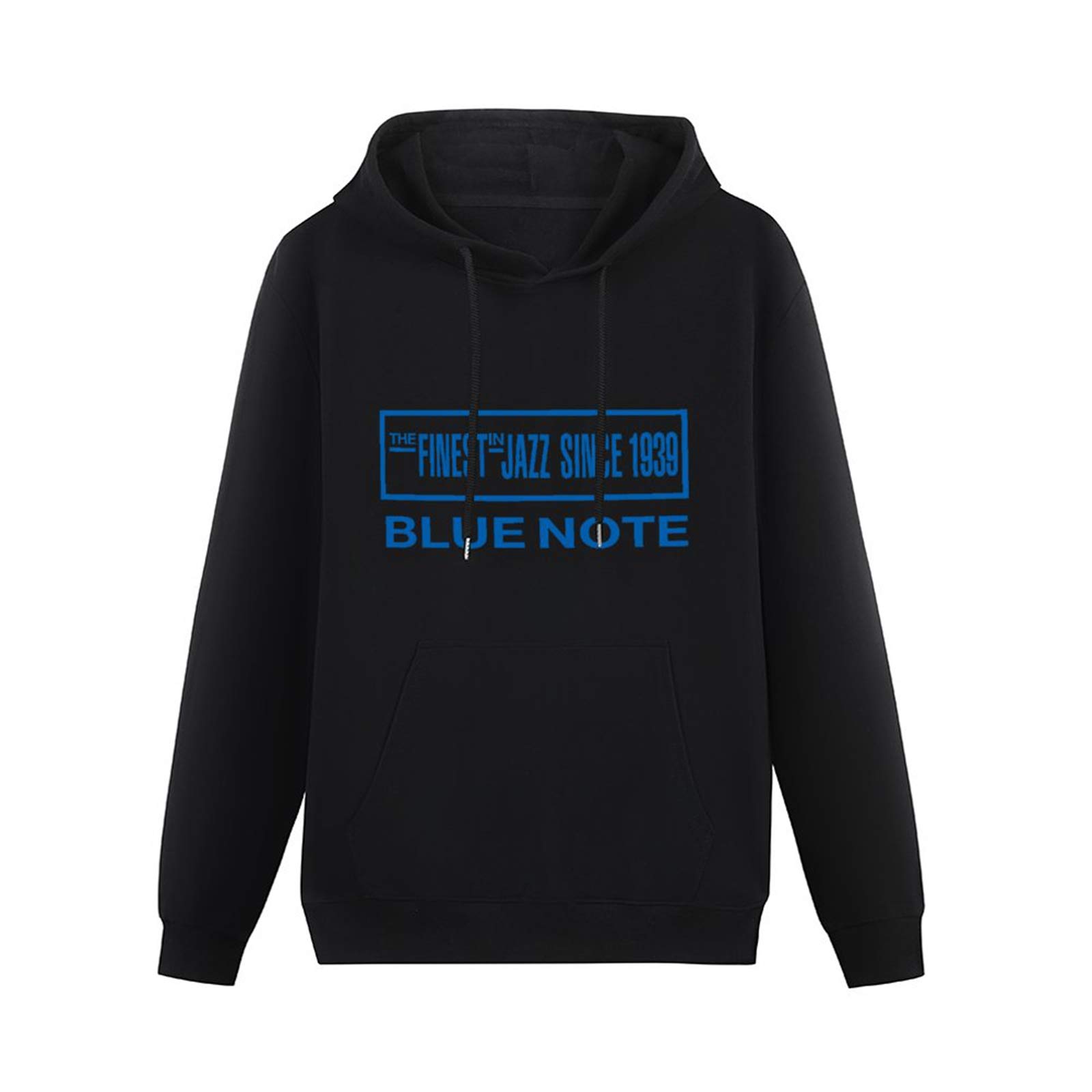 Cheese Scheme Blue Note Jazz Music Records Hoody Unisex Ptinted Hoodies Long Sleeve Men's Hooded with Pocket Black L