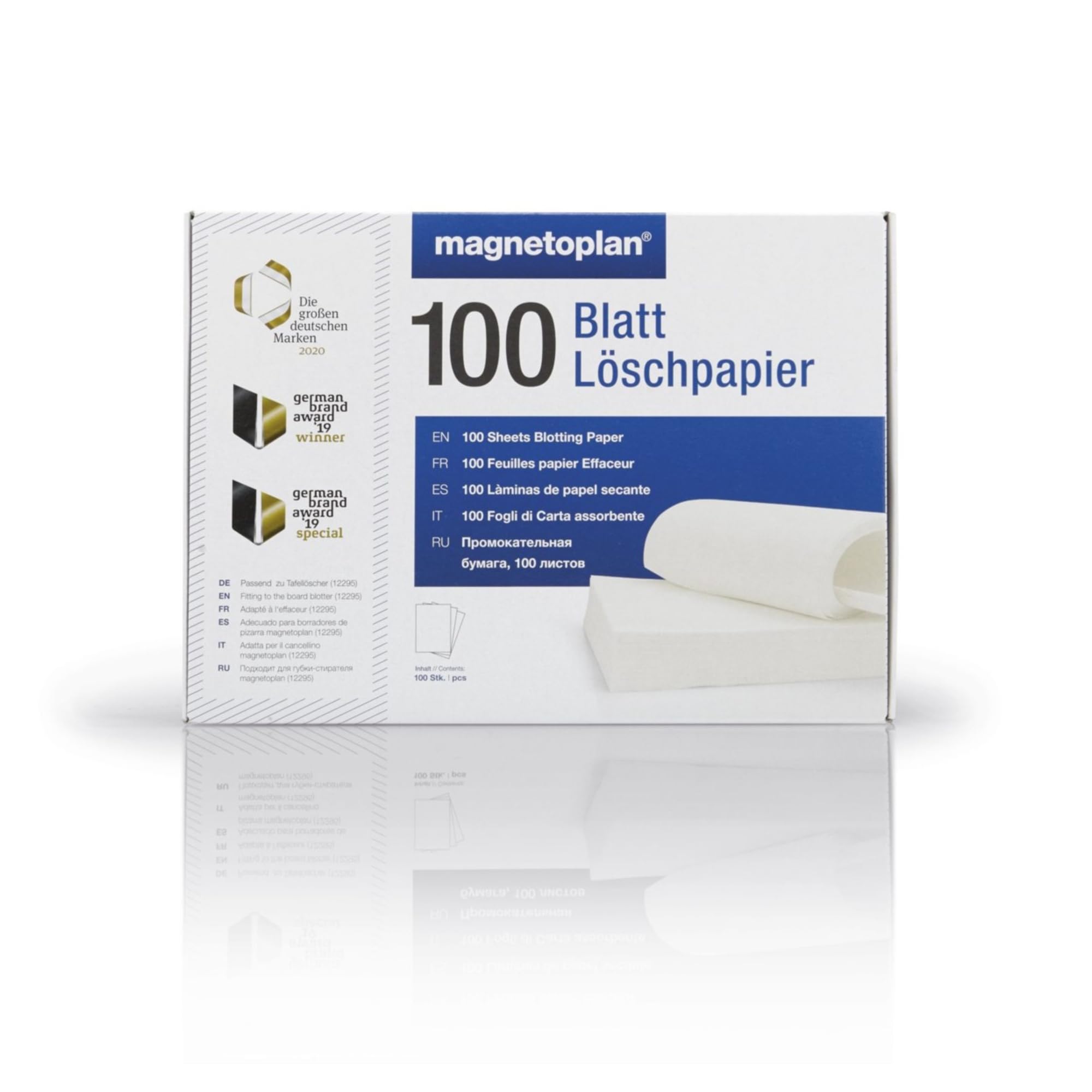 Magnetoplan 12296 Blotting Paper Pack of 100