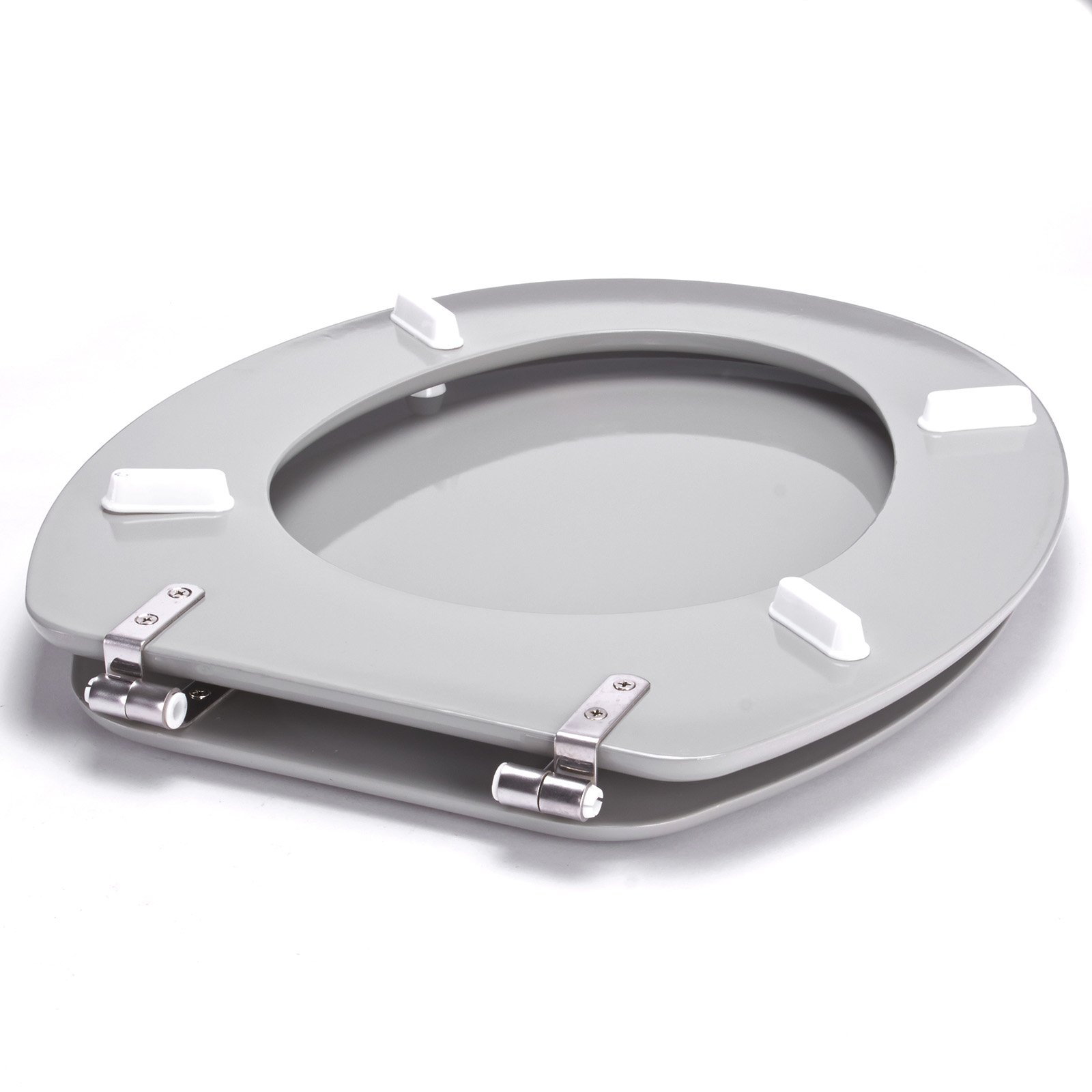 Gestoffeerde-stoel Nube-Flex slipframe roestvrij staal koord zilver