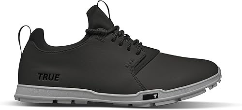 TRUE Linkswear Zapatos de golf impermeables originales 1.2 para hombre, cuero premium, rendimiento para todo tipo de clima