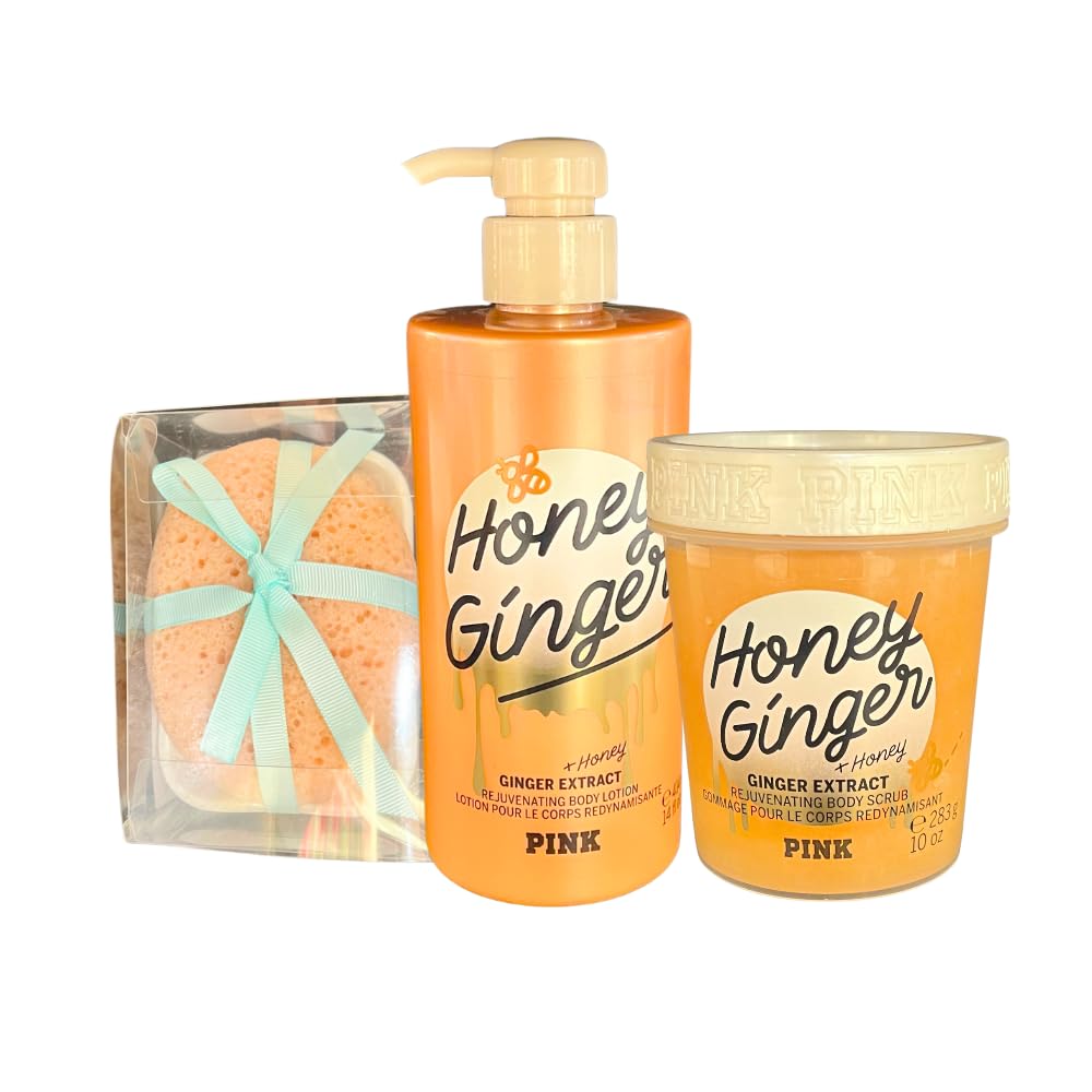 Victoria's Secret PINK Honey Ginger Gift Set - Body Lotion and