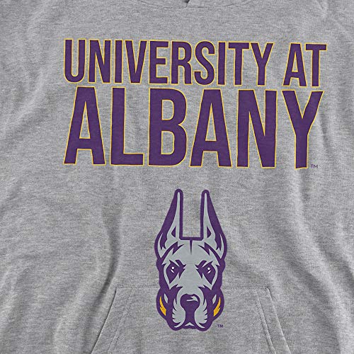 University at Albany Official Stacked Youth Kids Boy/Girls Pull-Over Hoodie Sweatshirt2