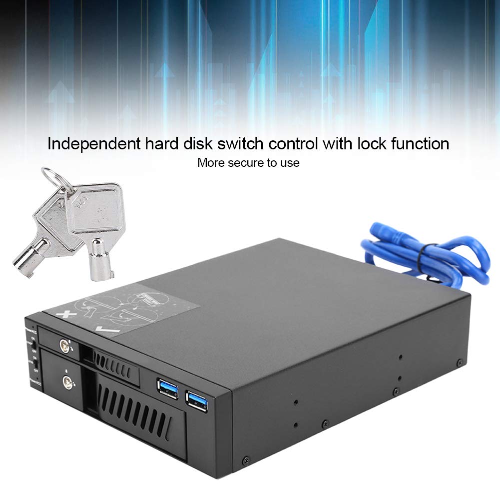 disco duro Disco rack móvil Unidad óptica Caja de extracción 2.5 3.5 Consola USB MR6203 Solución de almacenamiento versmatil para uso de oficina en el hogar