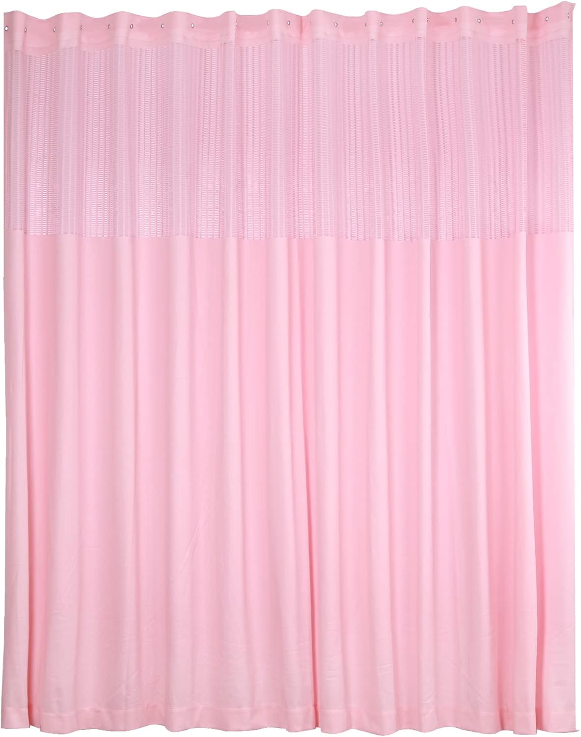 TFCFL Room Divider Curtain, 12ft Wide x 8ft Tall Polyester Flame Retardant Medical