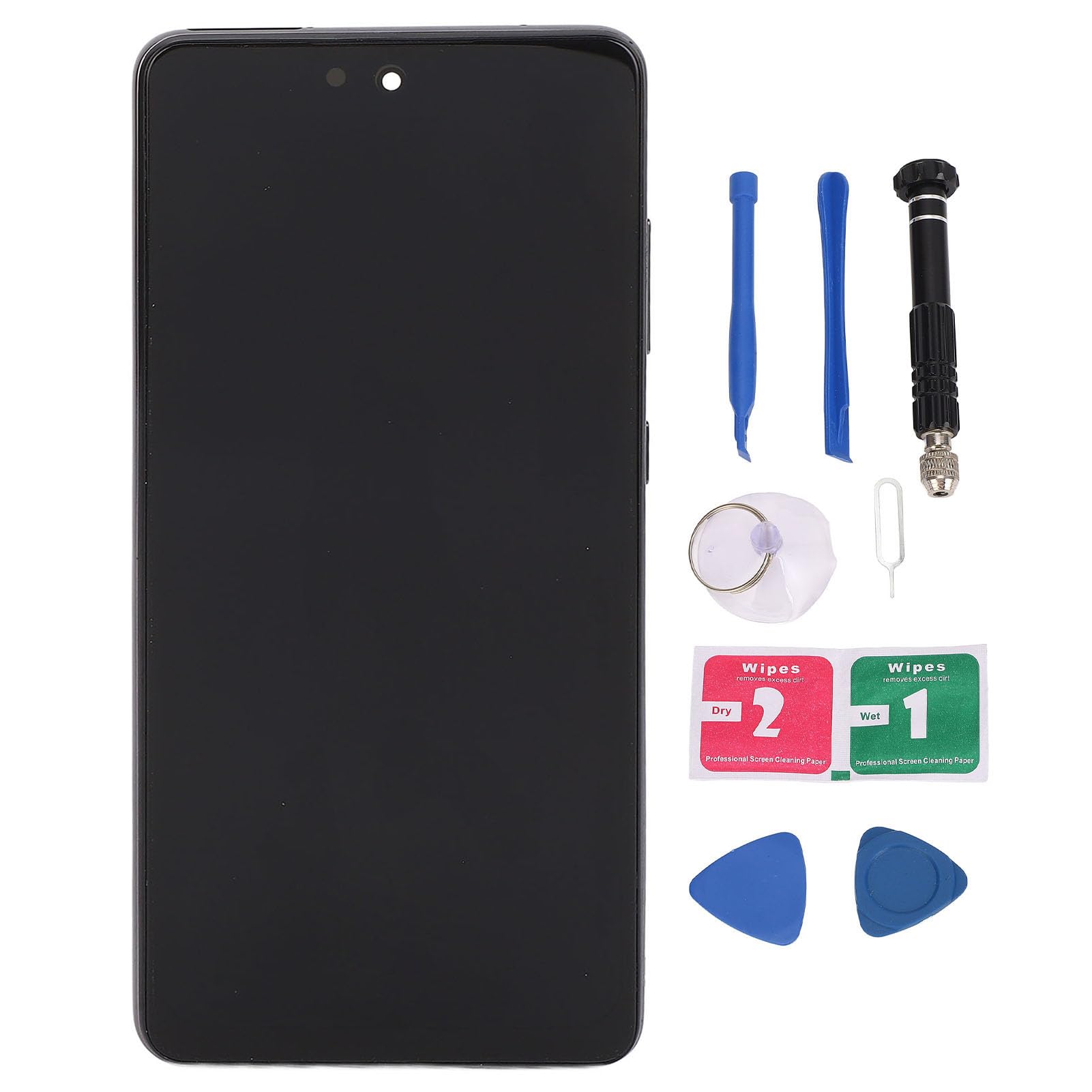 Digitizer touch screen LCD di ricambio con cornice per telefono A52 4G 5G, kit di riparazione ad alte prestazioni per professionisti