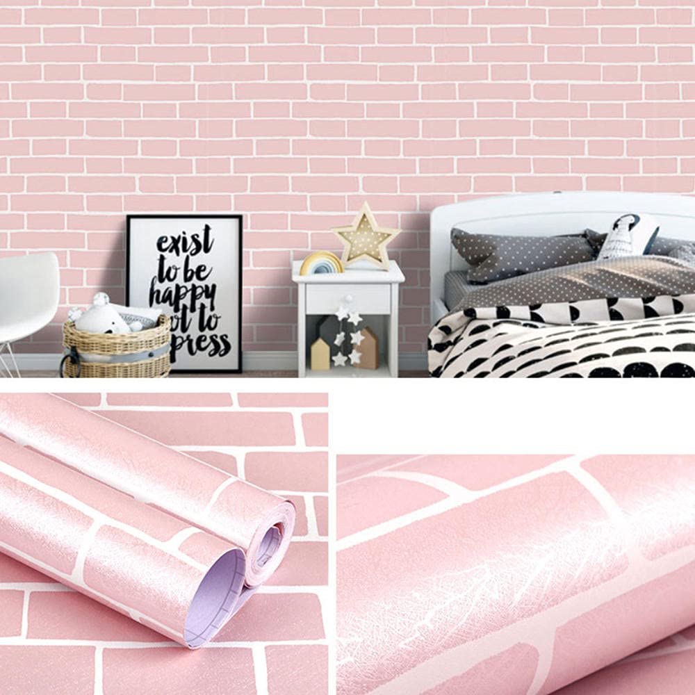 Papel tapiz autoadhesivo PVC dormitorio fondo pared salon vinilo adhesivo grueso 45cm x 10m