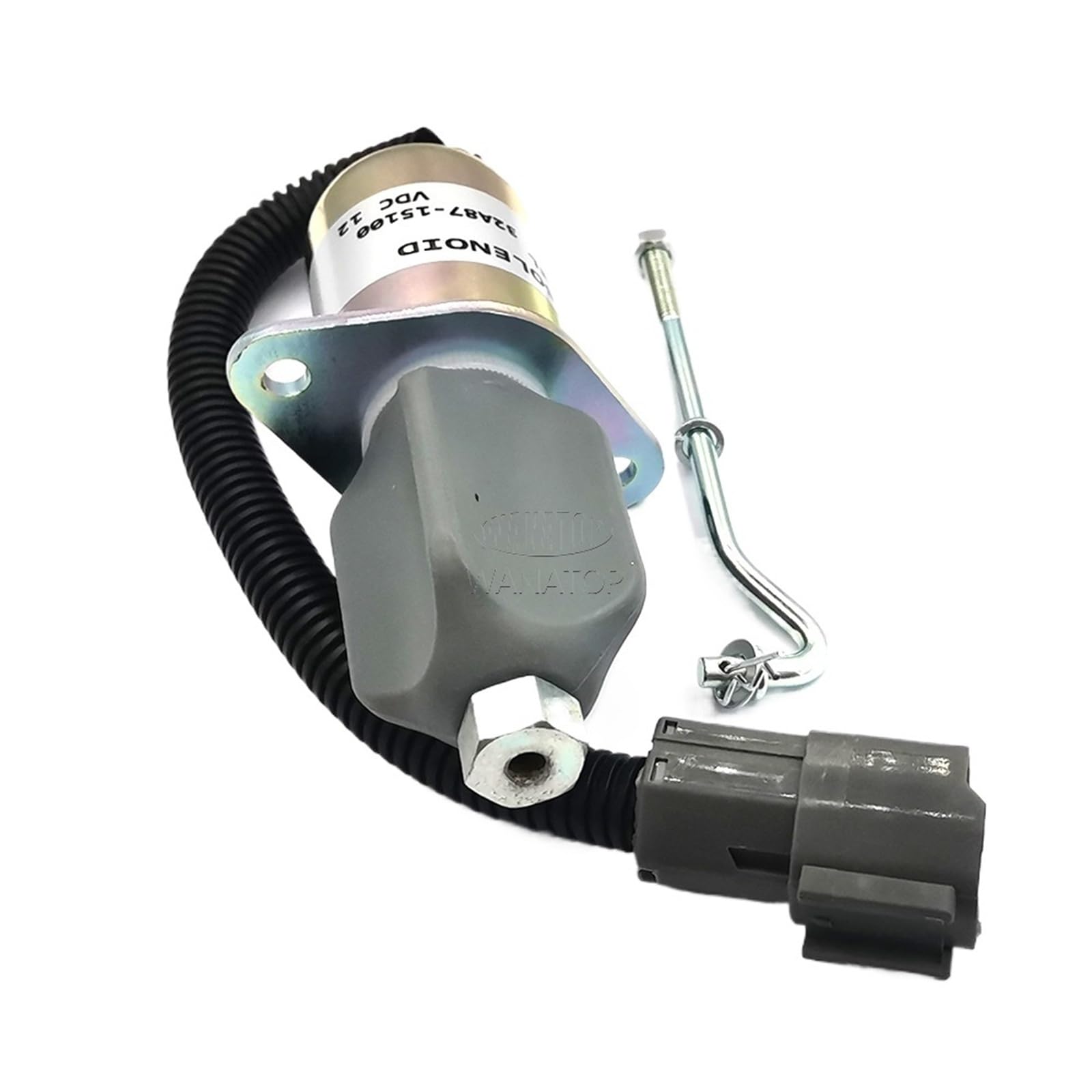 Électrovanne arrêt 32A87-15100 pièce rechange 12V solénoïde moteur Mitsubishi S4S-Z1DT61ES