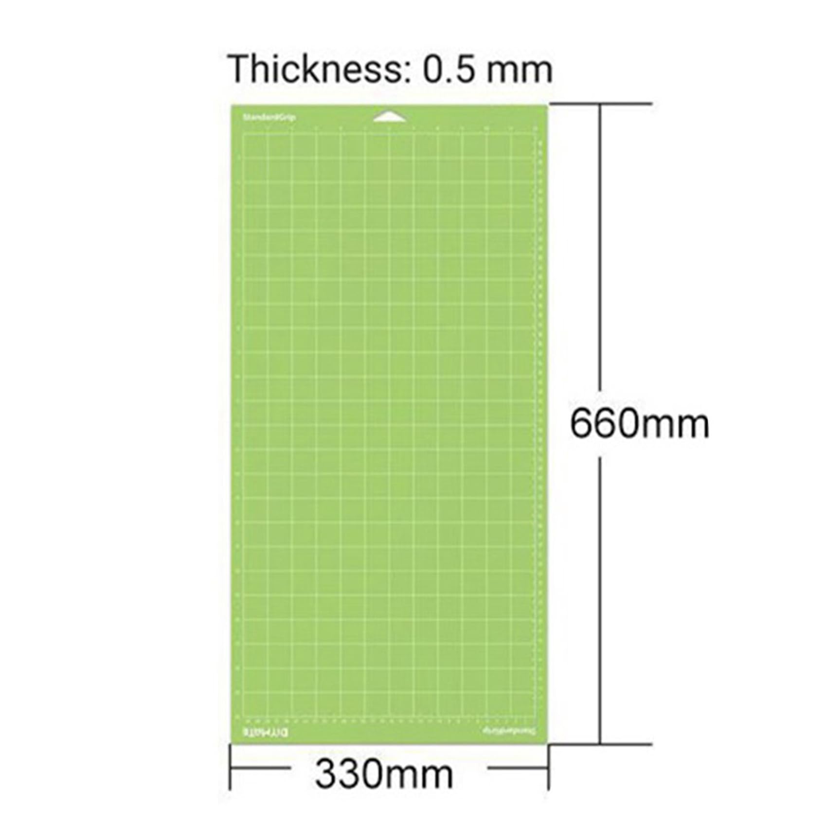 6PZ PVC Tappetino da Taglio Griglia Tappetino da Taglio Plotter da Taglio Pad Speciale per 3/Explore 3/Air 2 Verde