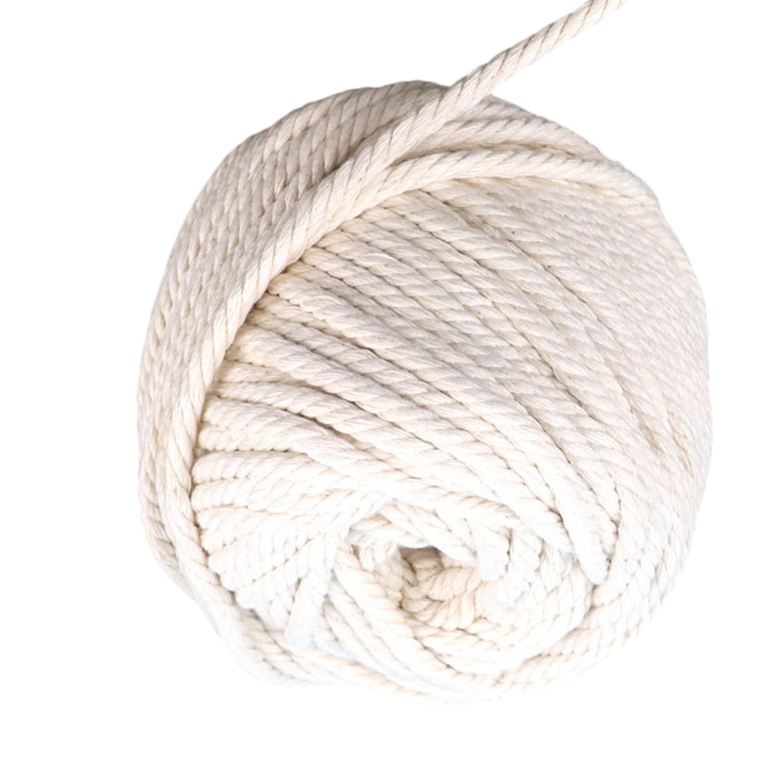 CAZSTYK Rope for Projects Including Home Decoration and Gift Available in Different Thickness Cotton Plaited Cord