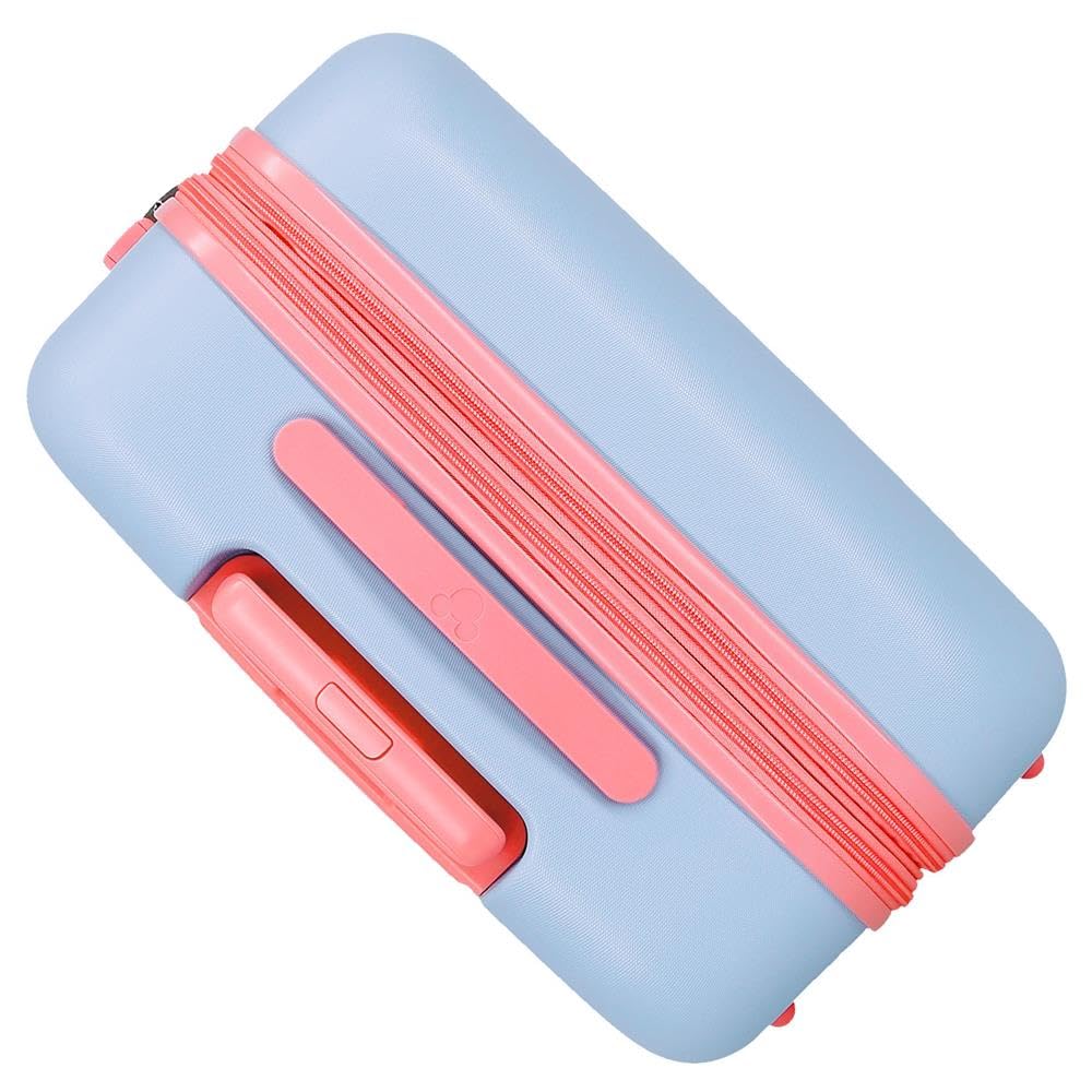 Joumma Bags Disney Good Trip Valigia da cabina per bambini, ABS rigido con lucchetto a combinazione laterale, 28,4 l, 2 kg, 4 ruote doppie, bagaglio a mano