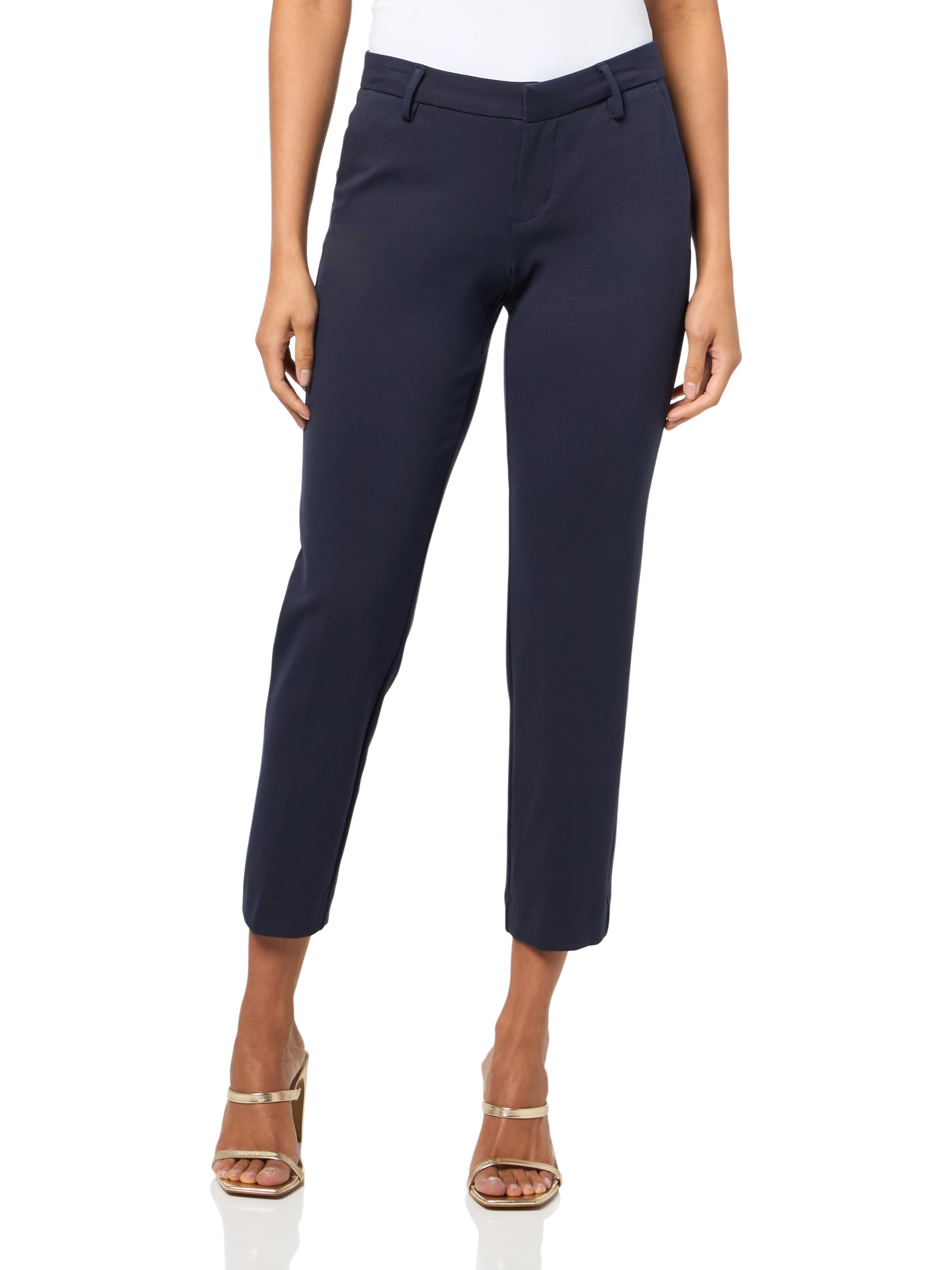 Nautica Womens Solid Montauk Ponte Trouser