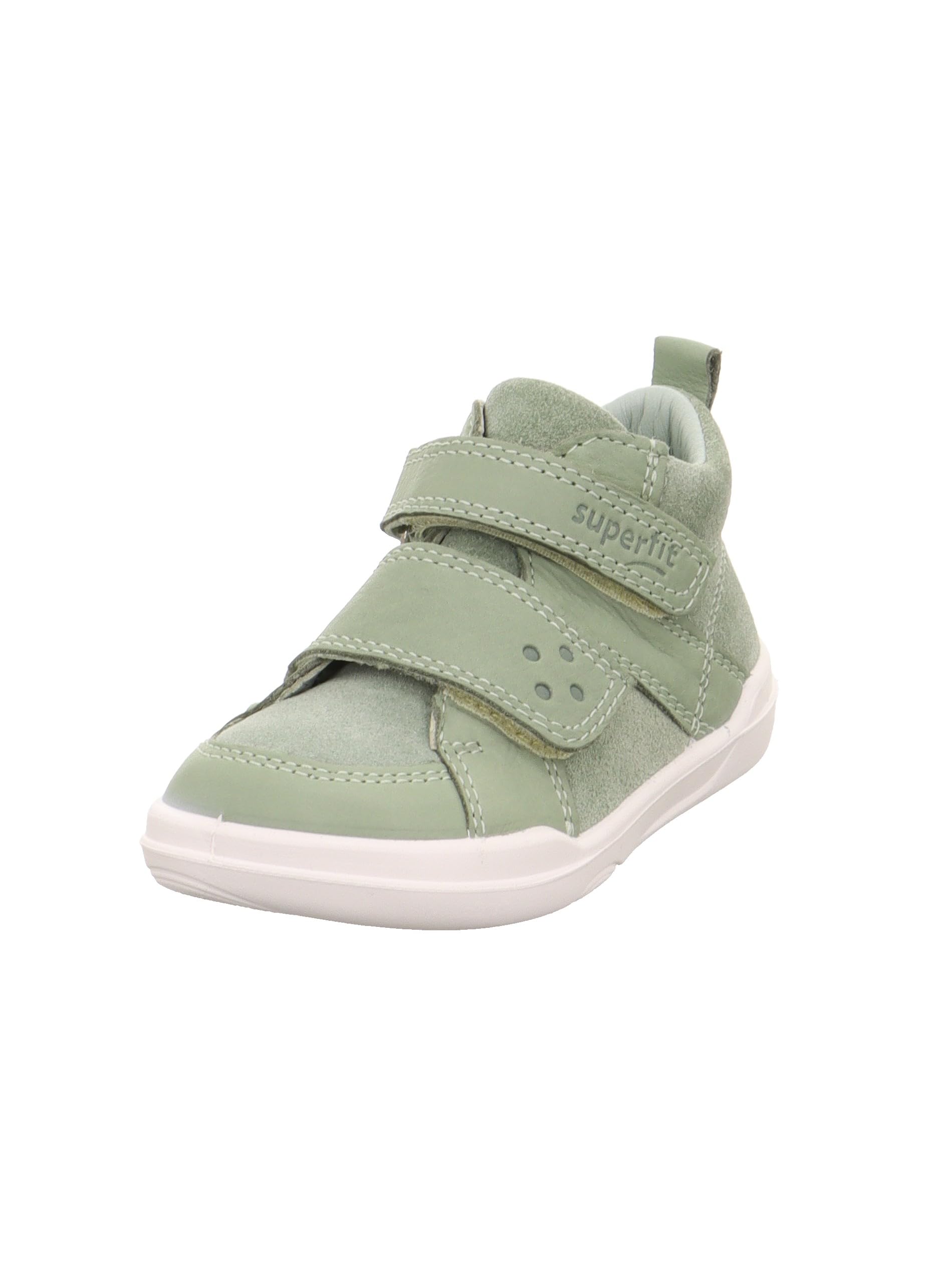 Superfit Boys Superfree First Walking Shoes, Light green 7500, 4 UK Child