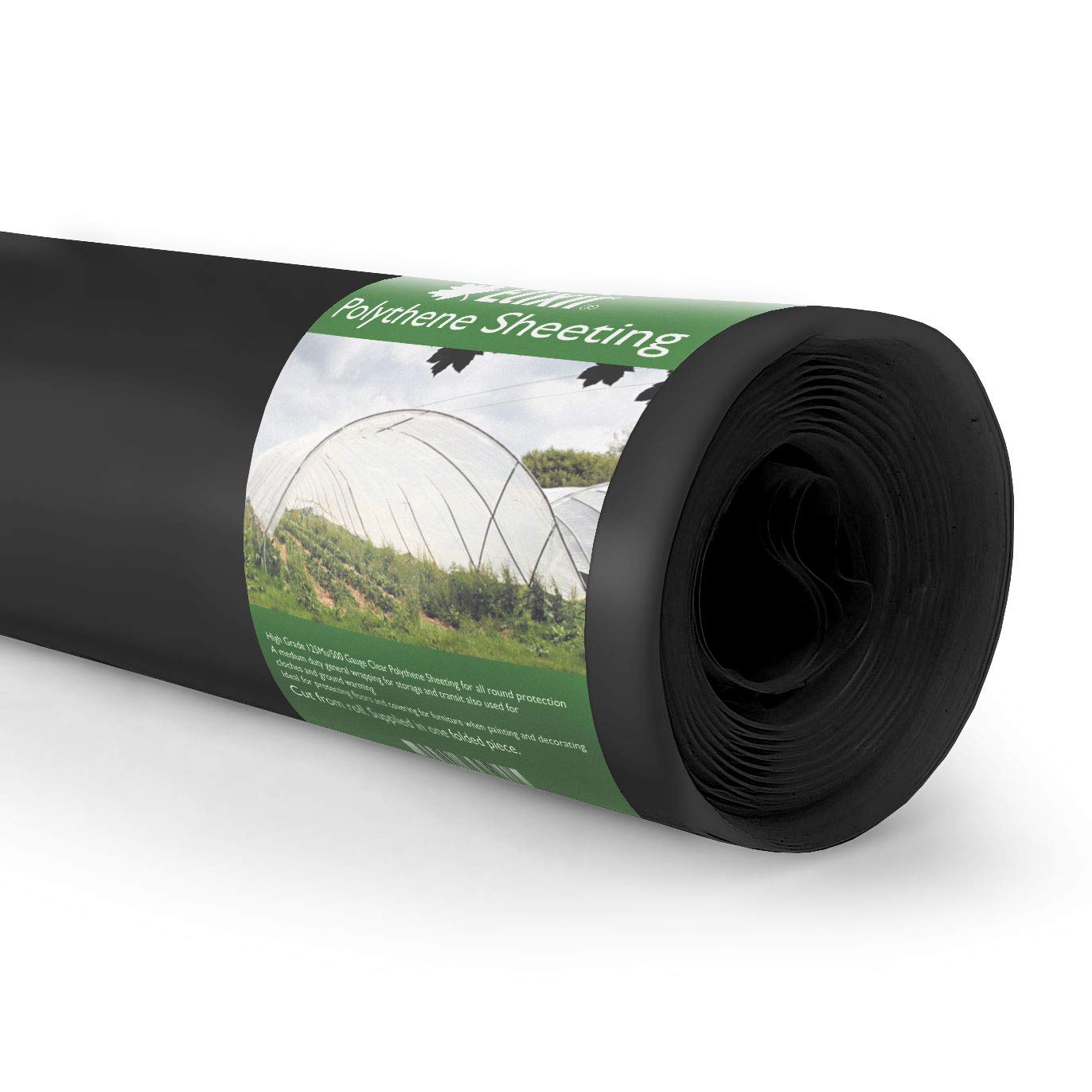 Elixir Gardens Black Polythene Sheeting | 2M Wide | Various Lengths | 1000 Gauge / 250mu x 2m