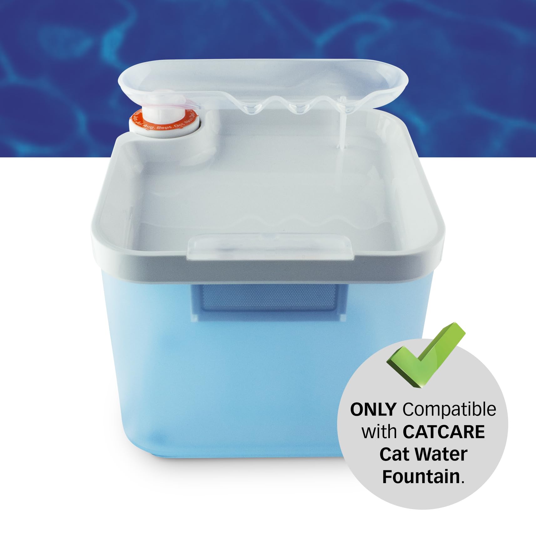 PET STANDARD Filter für CATCARE Wasserbrunnen, 2er-Pack