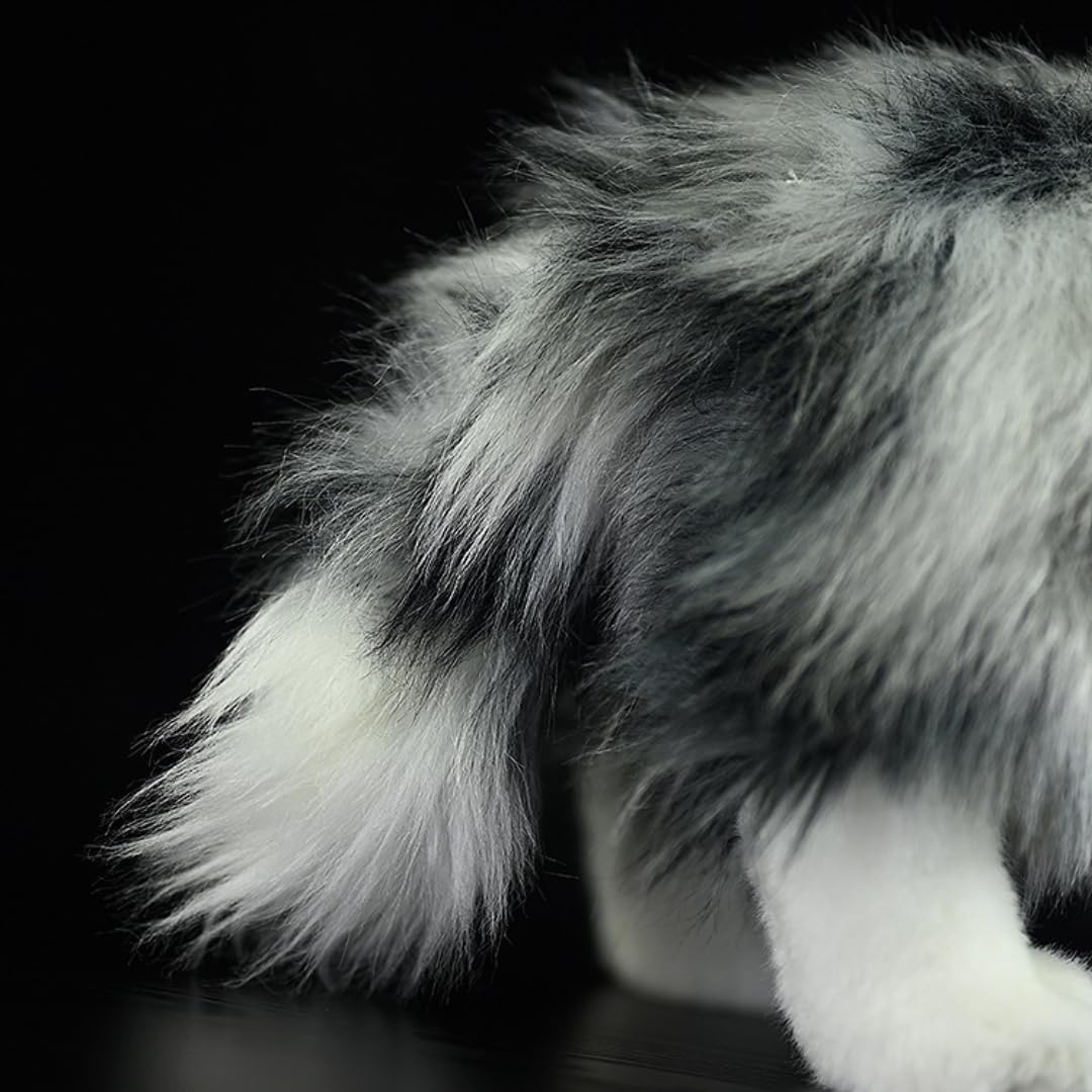 Realistic Meteorite Border Collie Plush - 11.4'' Border Collie Stuffed Animal - Plushy and Squishy Pillow Toy - Cute Dog Puppy Toys for Boys and Girls - Image 6