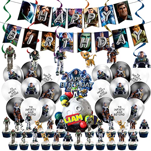 Toy Story Decoraciones simyron Lightyear Favores de fiesta de cumpleaños Buzz Lightyear...