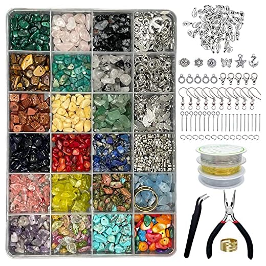 Xmada Jewelry Making Kit - Beads, Tools, Accessories