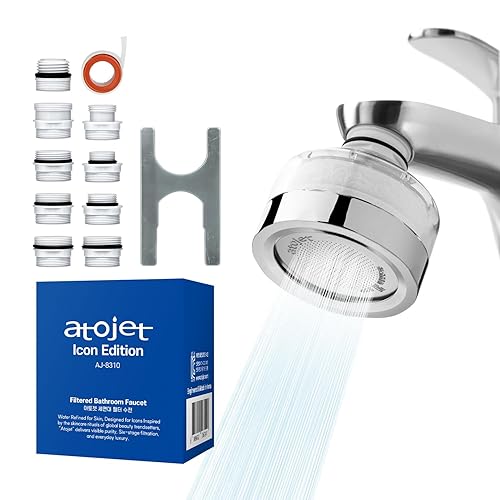 Filtro limpiador para grifo de lavabo inspirado en la cultura de belleza de Corea, filtros de carbono puro para agua de baño y cocina  Filtro