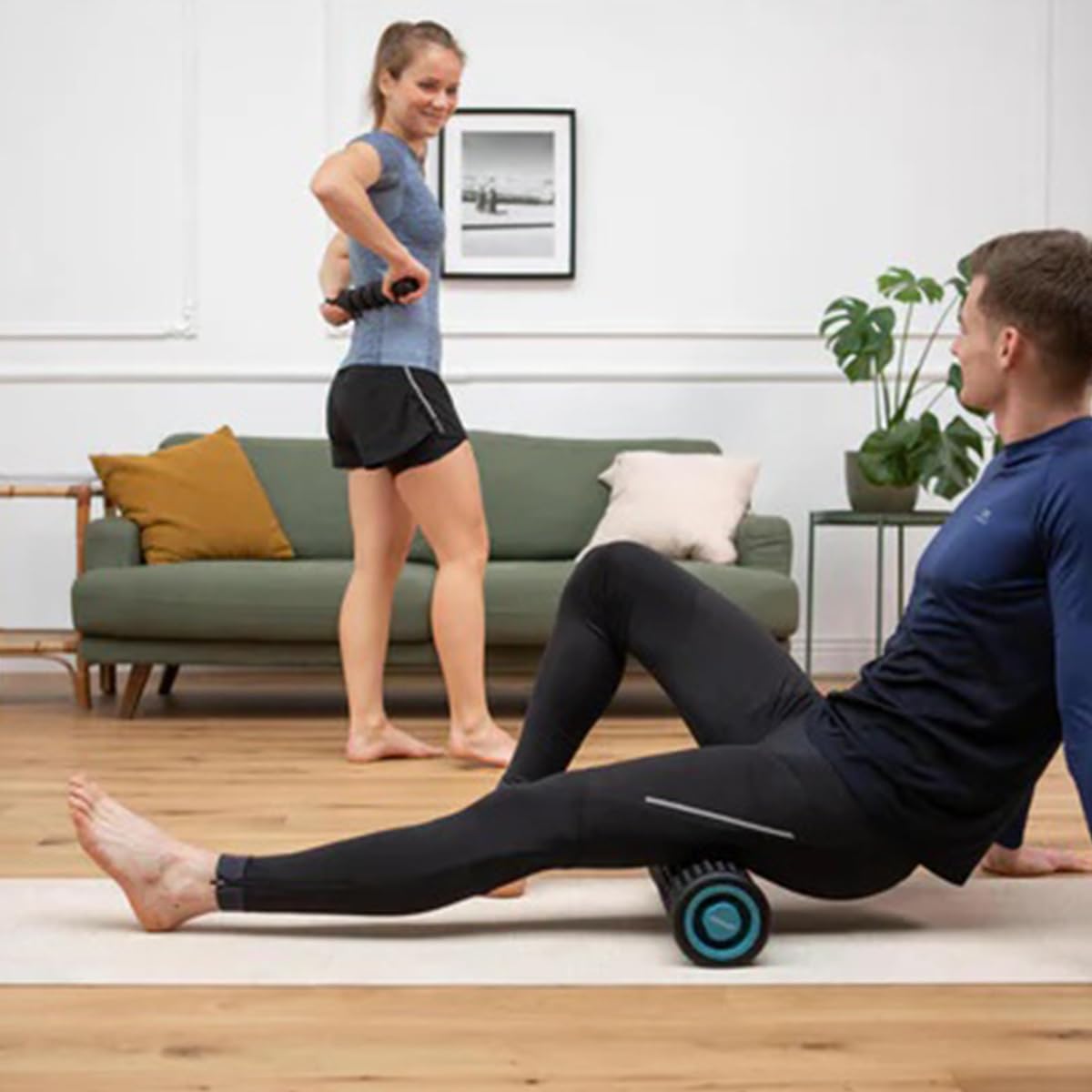 Komplettes Massageset: Rolle, Ball und Stick zur Entspannung der Muskeln und zur Linderung von Verspannungen – ideal für Fitness und Erholung