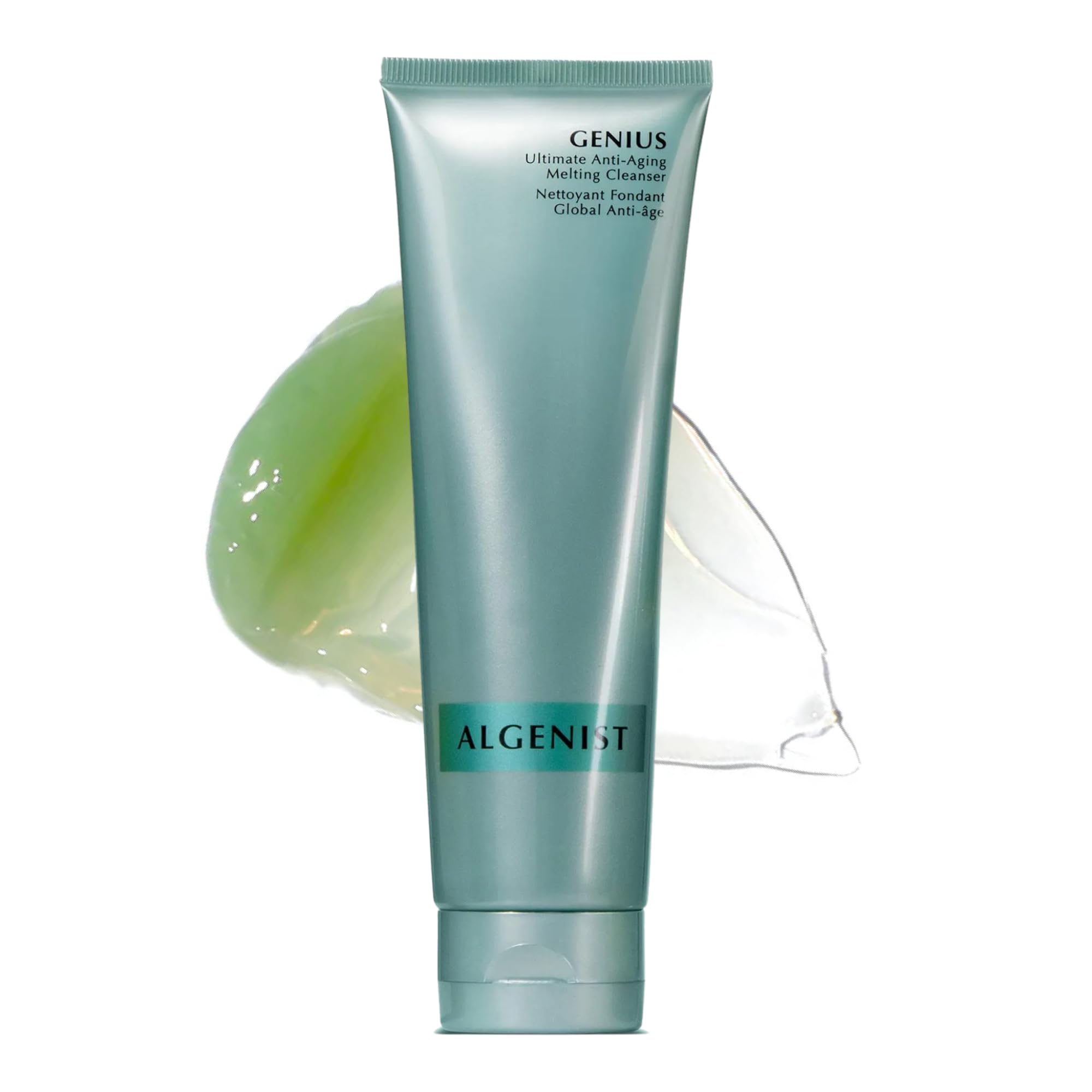 Algenist Genius Ultimate Anti Aging Melting Cleanser – Milchige Gesichtspflege zur Make-Up-Entfernung mit Avocado- und Mikroalgenöl – Nicht Komedogene & Hypoallergene Gesichtsreinigung (150 ml)