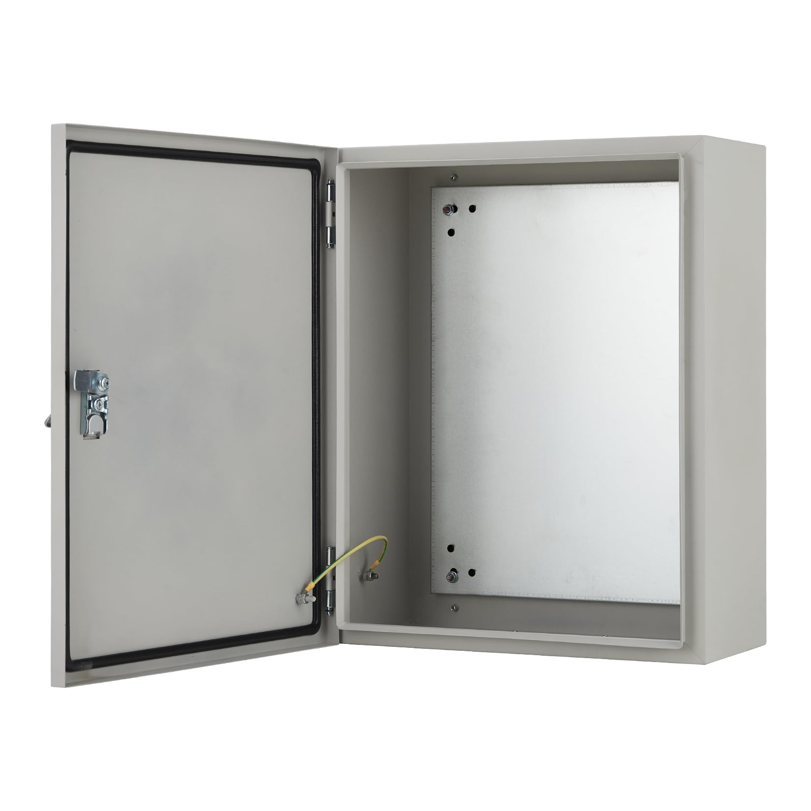 Garvee Coffret peinture murale étanche NEMA 4X/IP66/IP67 – Boîte électrique extensionérieure 24"x16"x12" en acier inoxydable, anti-poussière, verrouillable avec plaque de montage et 2 clés, panneau