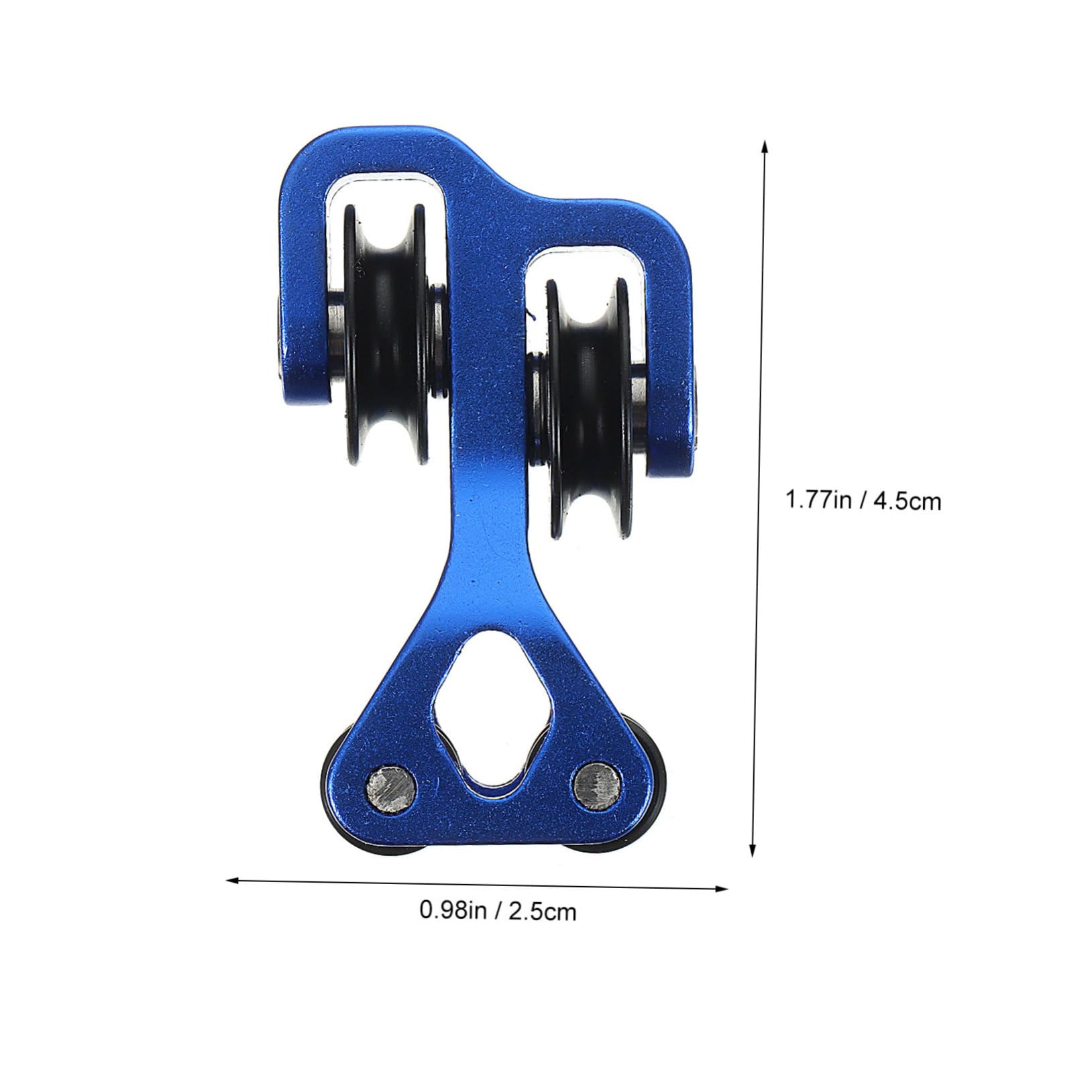 FOYTOKI String Pulley Separator Durable Supplies Easy to Install and Use Suitable for Bow Fittings Bright and Glossy Finish