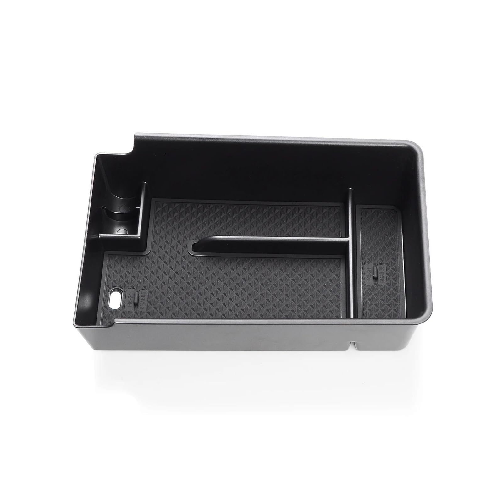 Centre Console Organiser Tray For HAVAL For H6 For 3rd For Gen For GT 2021-2024 Armrest Storage Box Stowing Tidying Center Console Tray Black ABS Armrest Storage Box