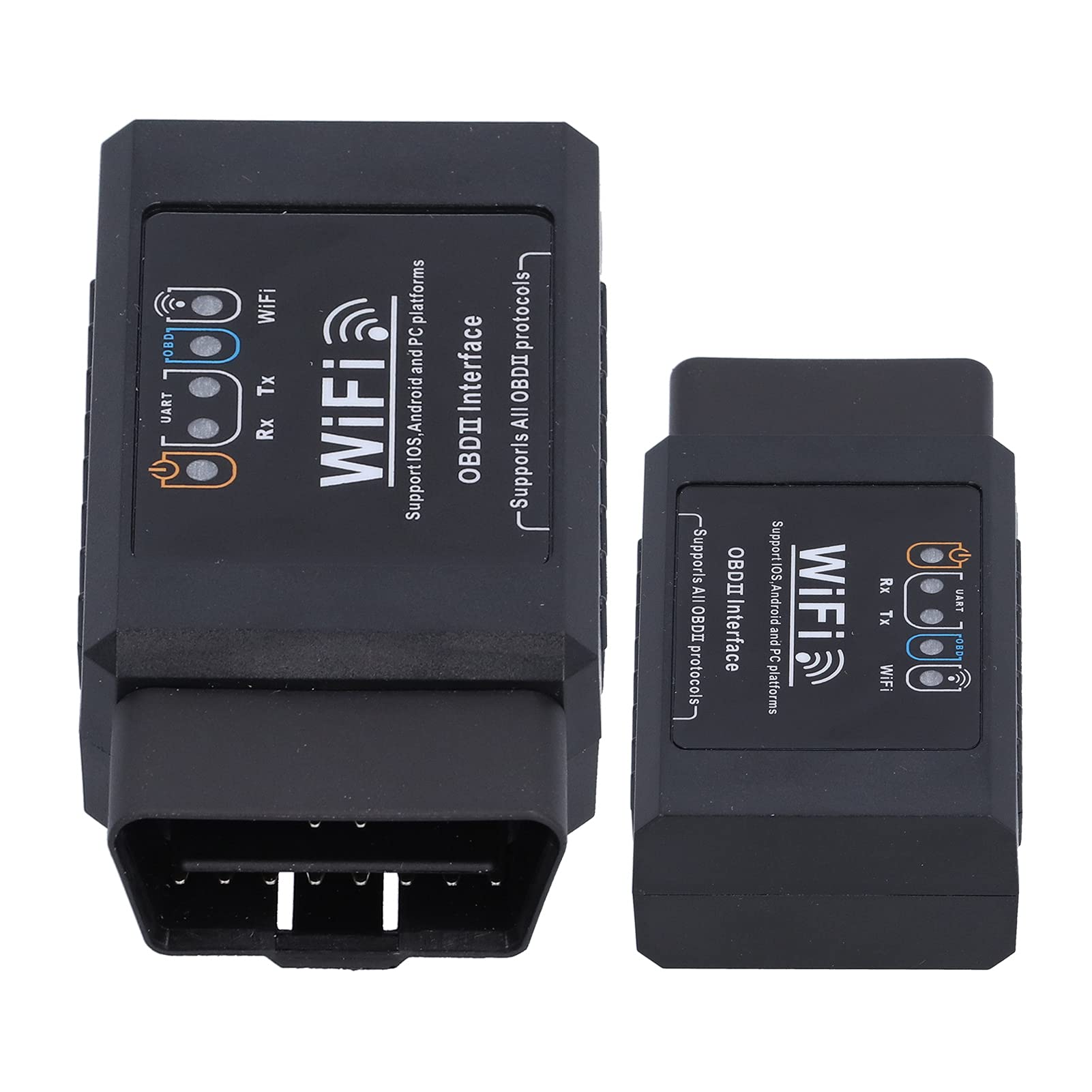 Lecteur OBD2 WiFi Haute Vitesse – Scanner Voiture MPG DTC Effacement, Compatible IOS Android 1996+, Interrupteur Marche/Arrêt