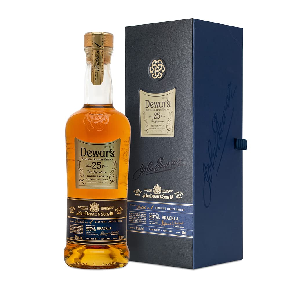 Dewar's 25 Year Old Blended Scotch Whisky 750 ml : Amazon.com.au