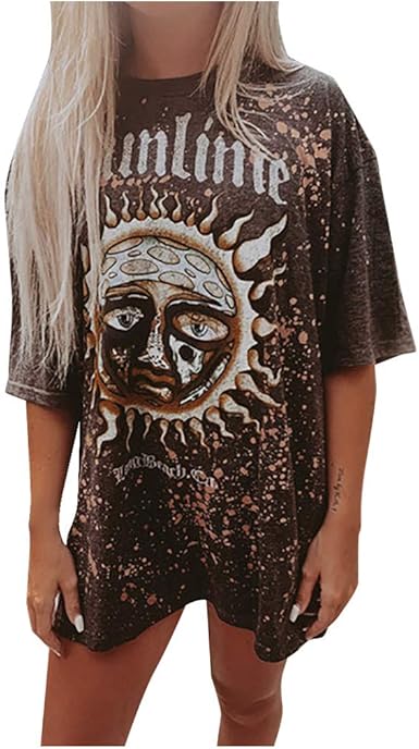 Oversized sun t shirt Clearance